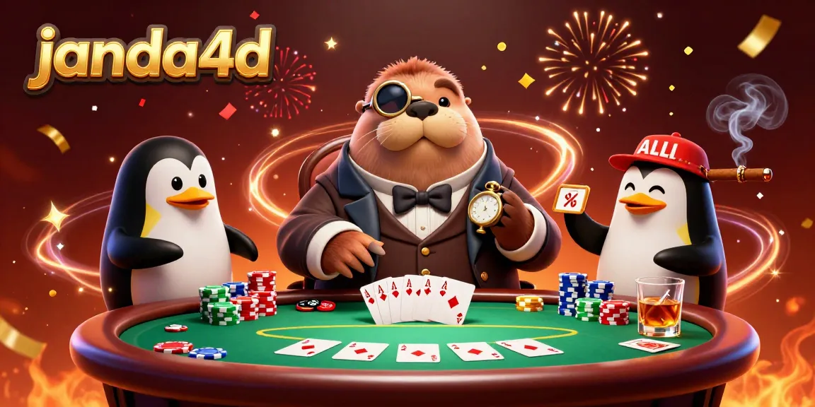 janda4d menawarkan pengalaman judi slot yang seru dengan perayaan kemenangan dan aksi poker.